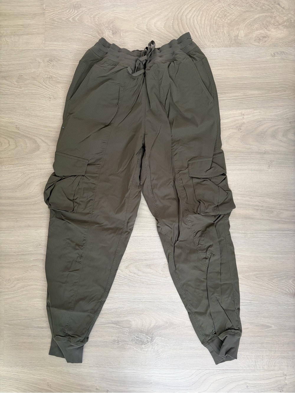 lululemon athletica Olive Green Dance Studio Cargo Jogger Pants